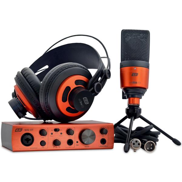 ESI U22 XT CosMik Set Recording mit Mikrofonständer