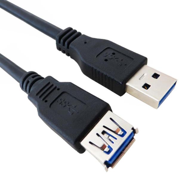 keepdrum USB 3.0 3m Verlängerungskabel USB A-zu-A