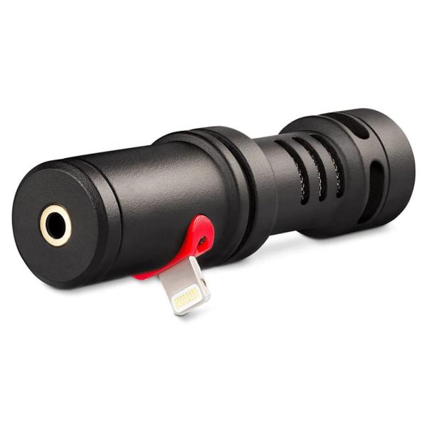 Rode VMML Videomic Me-L für iPhone mit Kopfhörer
