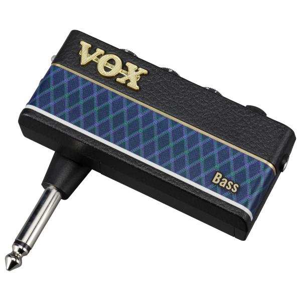 Vox Kopfhörer-Verstärker für Bassgitarre amPlug 3 Bass mit Tasche