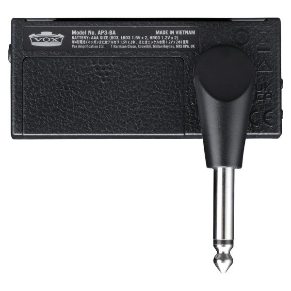 Vox Kopfhörer-Verstärker für Bassgitarre amPlug 3 Bass mit Tasche