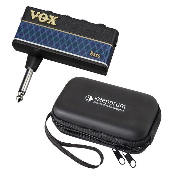 Vox Kopfhörer-Verstärker für Bassgitarre amPlug 3 Bass mit Tasche