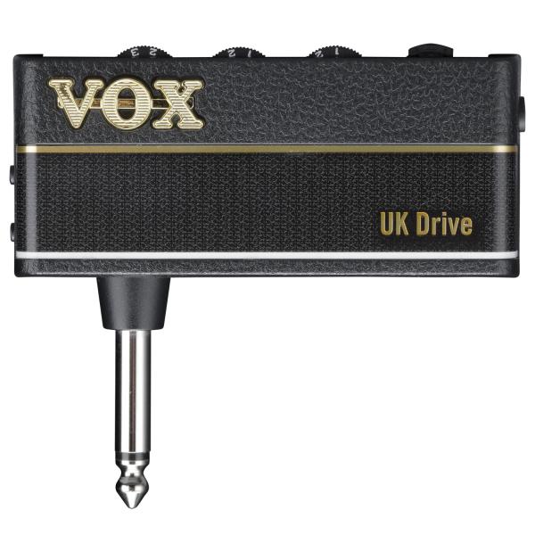 Vox Kopfhörer-Verstärker für Gitarre amPlug 3 UK Drive mit Tasche