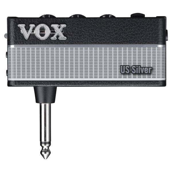 Vox Kopfhörer-Verstärker für Gitarre amPlug 3 US Silver mit Tasche