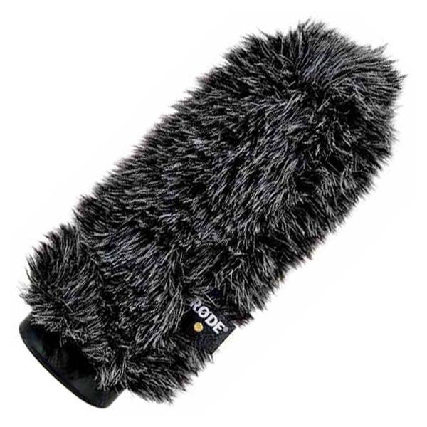 Rode NTG-3 B Black mit WS7 Fell-Windschutz