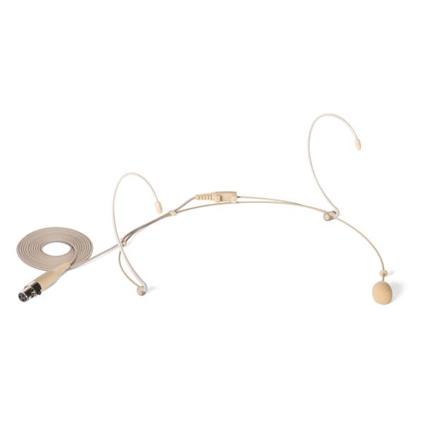 Samson Drahtlos-System XPD2 Headset-Mikrofon mit Windschutz Weiss