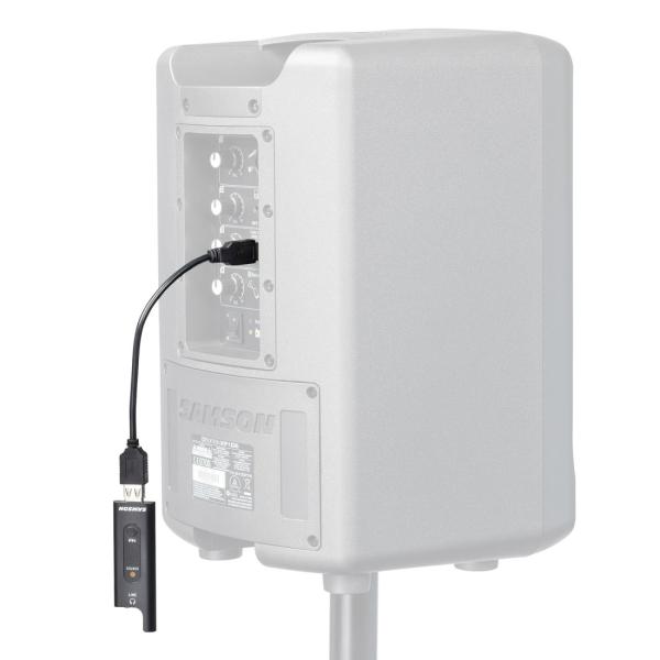 Samson Drahtlos-System XPD2 Lavalier-Mikrofon mit Windschutz