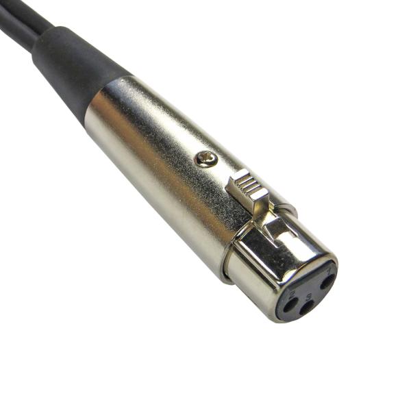 keepdrum YC029 Y-Adapterkabel XLR-Splitter 2x Male - 1x Female