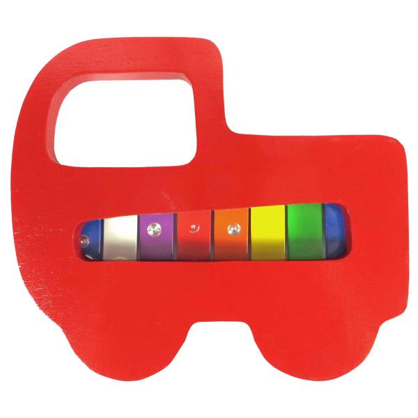 keepdrum Glockenspiel Auto mit Noten