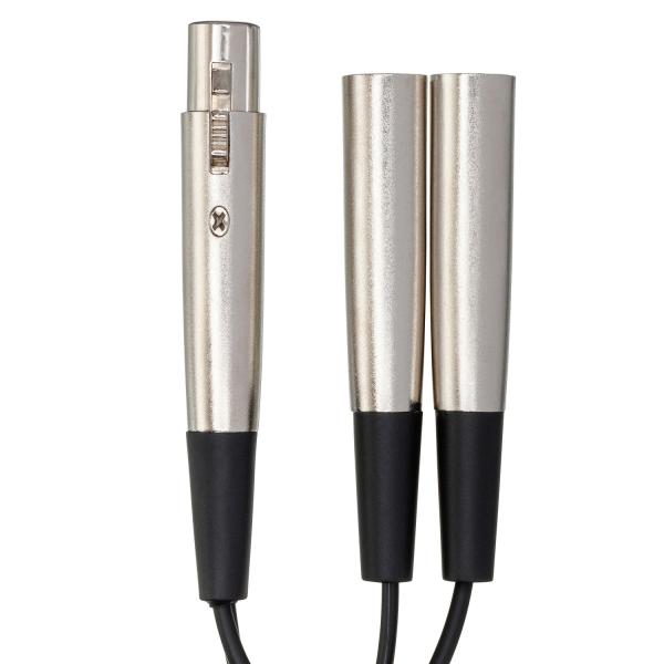 Hosa YXM-121 Splitter-Kabel XLR-Female zu 2x XLR-Male