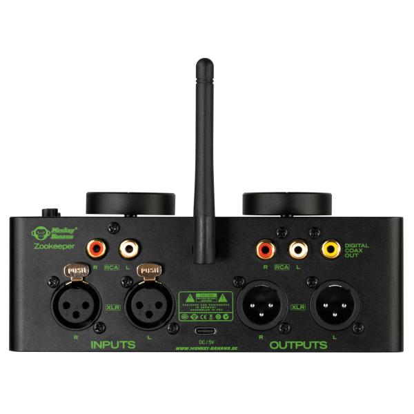 Monkey Banana Zookeeper Bluetooth Audio-Controller mit Adapterkabel