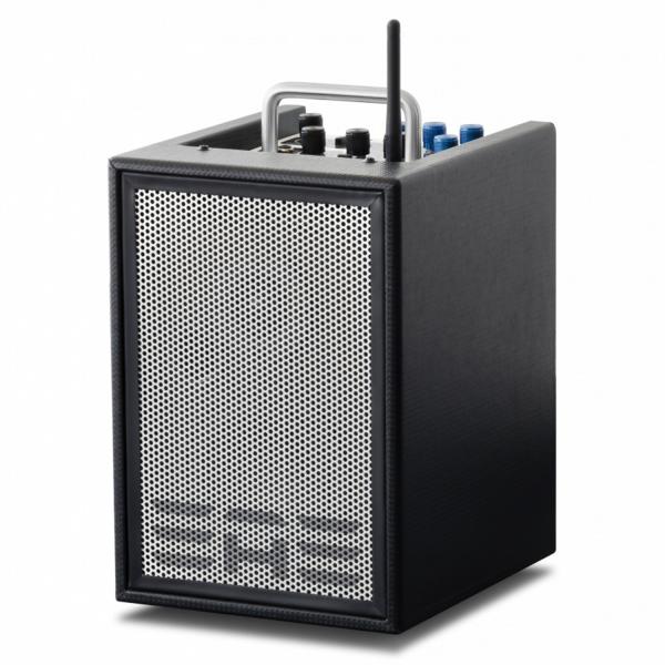 Elite Acoustics Verstärker A1-4 MKII akkubetrieben mit Kabel