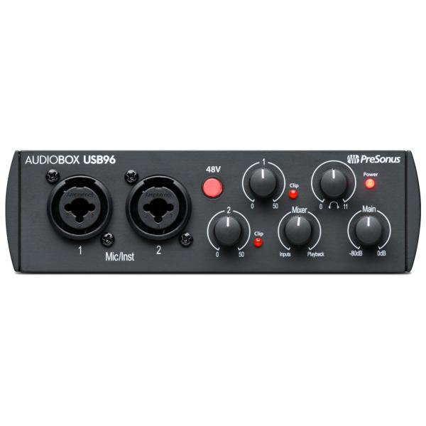 Presonus Audiobox USB 96 mit Kabel mit Ständer