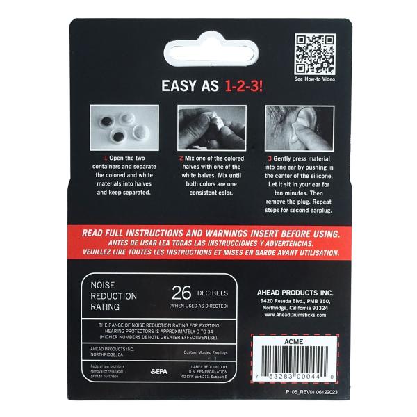 Ahead ACME Custom Molded Earplugs