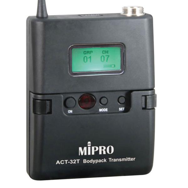 Mipro ACT-32T Taschensender mit MJ-70 Stummschalter