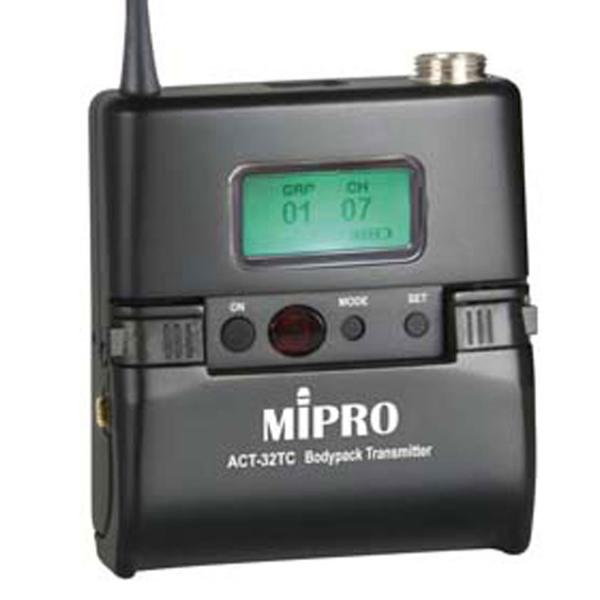 Mipro ACT-32TC Taschensender mit MJ-70 Stummschalter
