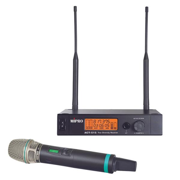Mipro ACT-515 Empfänger mit Handsender 823-832 MHz