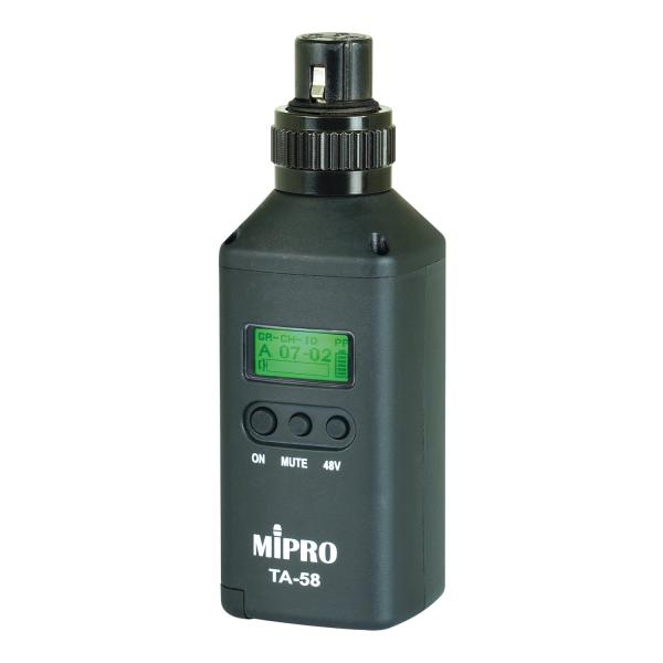 Mipro ACT-5802 2-Kanal-Empfänger mit TA-58 Stecksender