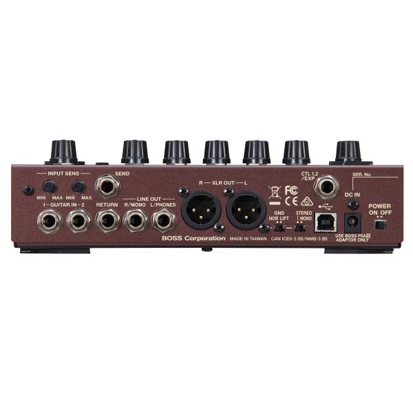 Boss AD-10 Effektgerät für Akustik-Gitarre mit Kabel