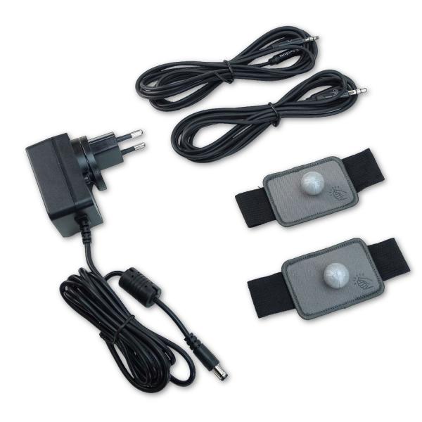 Aerodrums 2 E-Drum Air-Drumming Schlagzeug mit Hardcase-Koffer