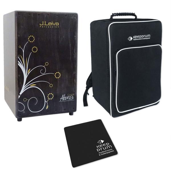 J.Leiva Alma Classe Cajon mit keepdrum Tasche und Pad