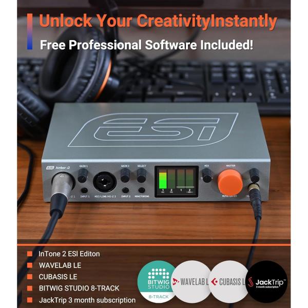 ESI USB Audio-Interface Amber i2