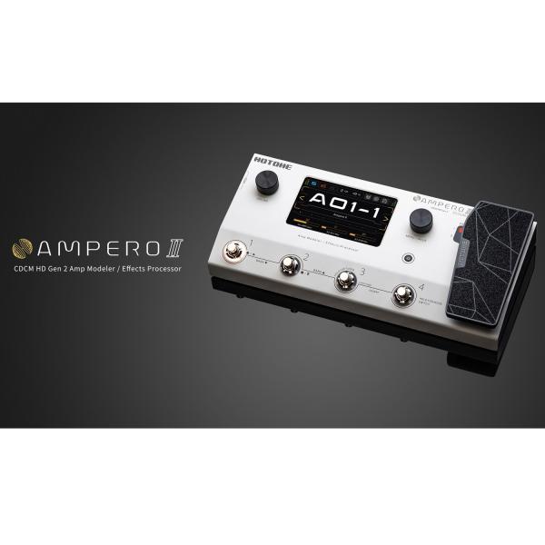 Hotone Effektgerät Ampero II Amp-Modeler mit Kopfhörer