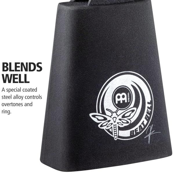 Meinl Cowbell AN-BB 4.5 Zoll Anika Nilles Beat Bell mit Trommelstöcken