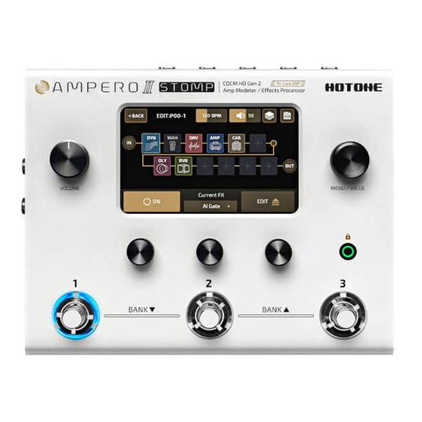 Hotone Effektgerät Ampero II Stomp Amp-Modeler