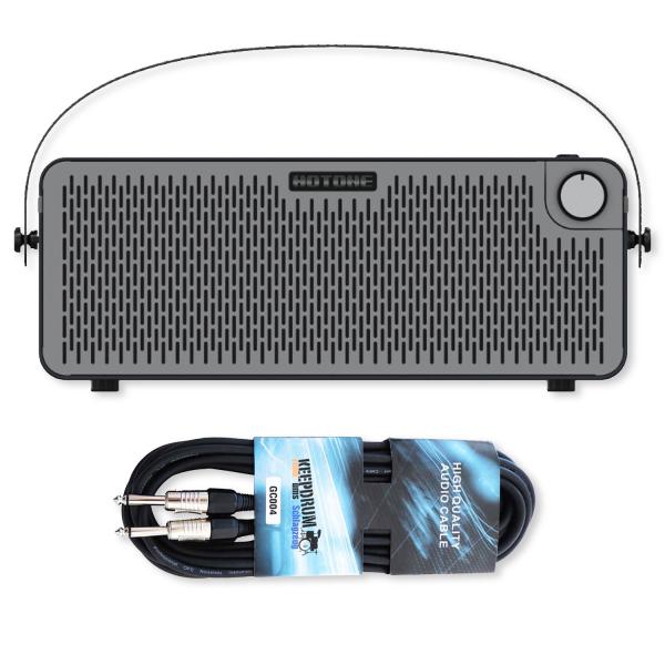 Hotone Gitarren-Verstärker AP-30BK Pulze Eclipse mit Klinkenkabel