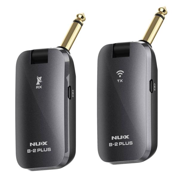 Nux Wireless System B2-Plus für Gitarre mit Netzteil