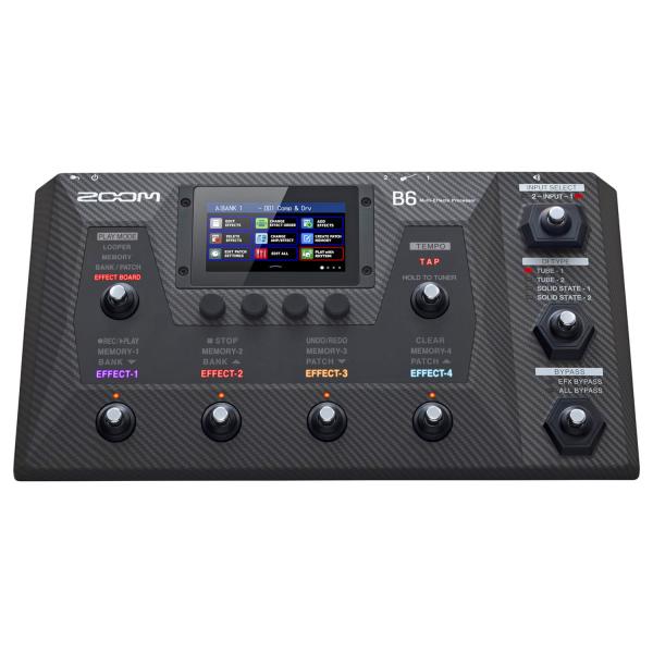 Zoom B6 Multieffekt-Prozessor für Bass