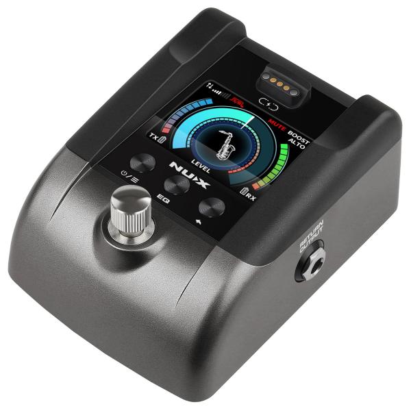 Nux Drahtlos-Mikrofonsystem B6-Pro für Blasinstrumente mit Kabel