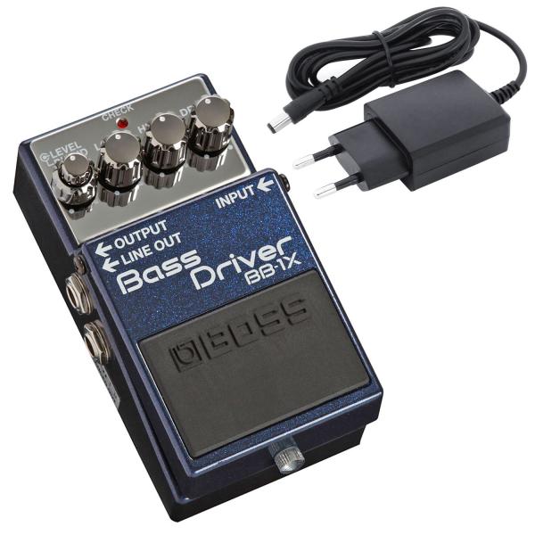 Boss BB-1X Bass Driver Effektgerät mit Netzteil