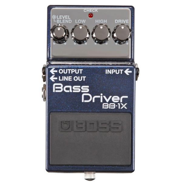 Boss BB-1X Bass Driver Effektgerät mit Netzteil