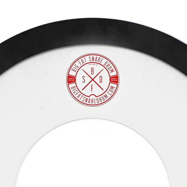 Big Fat Snare Drum Obertondämpfer 14 Zoll Steves Donut mit Schlagzeugstöcke