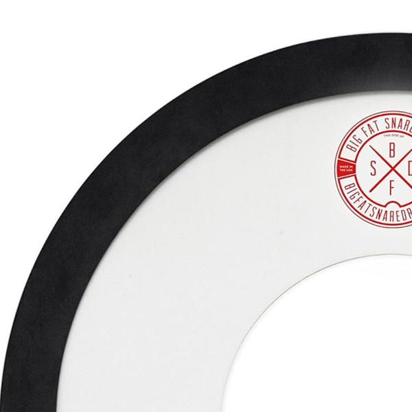 Big Fat Snare Drum Obertondämpfer 14 Zoll Steves Donut mit Schlagzeugstöcke