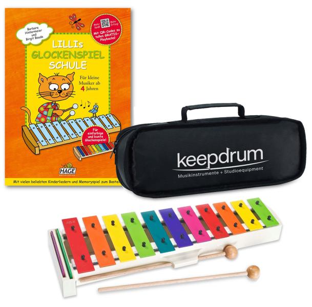 Sonor Glockenspiel BWG Boomwhackers mit Tasche und Notenheft