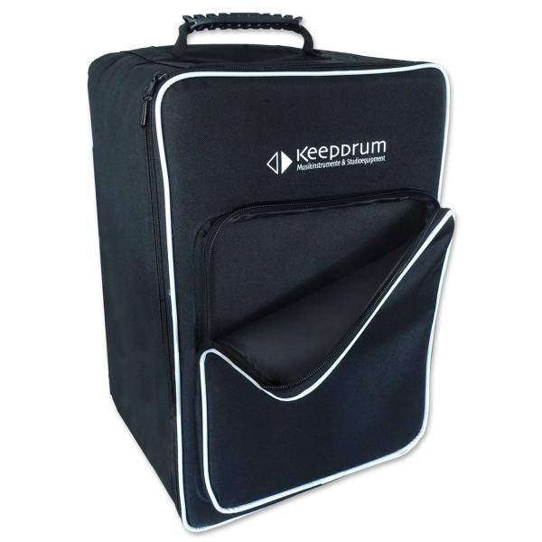 keepdrum Cajon Rucksack-Tasche mit Sitzpad
