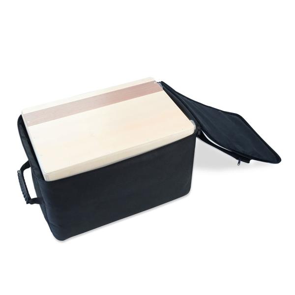 Meinl MYO-CAJ-OV Cajon Bausatz Ovangkol mit Tasche und Sitzpad