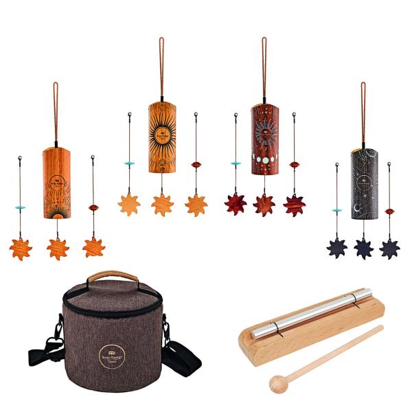 Meinl Sonic Energy Cosmic Bamboo Chime CBCSET Klangspiel Set mit Klangstab