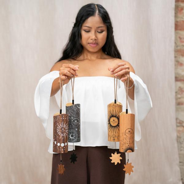 Meinl Sonic Energy Cosmic Bamboo Chime CBCSET Klangspiel Set mit Klangstab