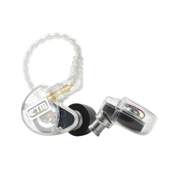 CTM CE220 In Ear Monitor-Kopfhörer Clear