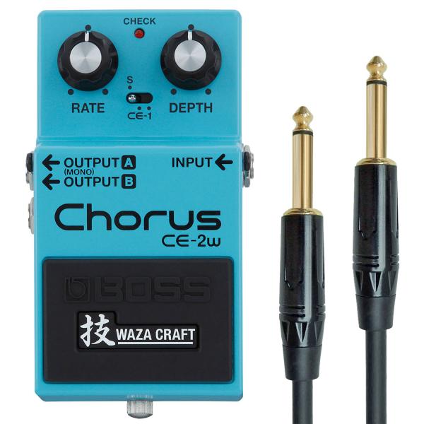 Boss CE-2W Waza Craft Chorus Pedal mit Kabel