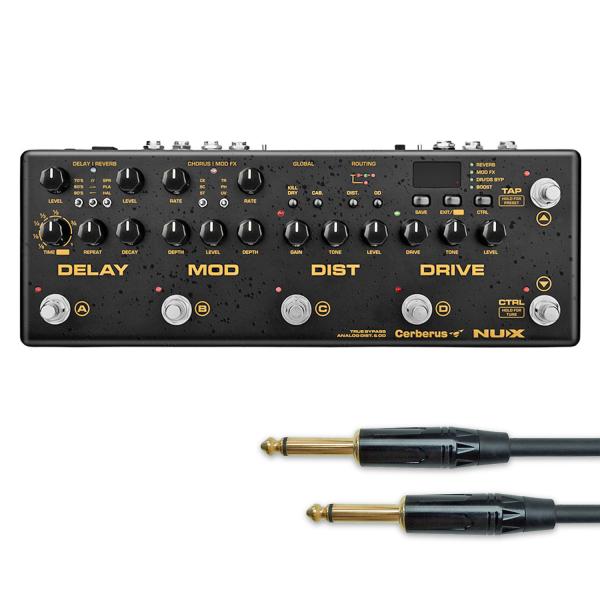Nux Cerberus Multi-Effektgerät mit Klinkenkabel