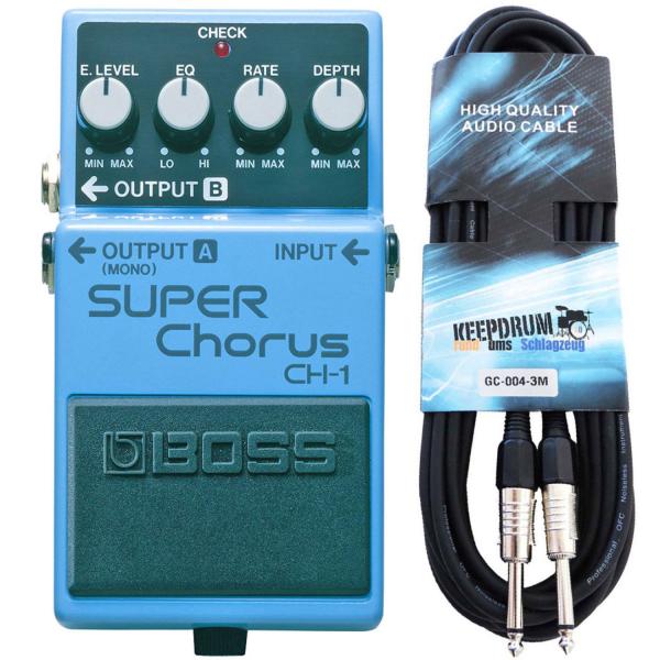Boss CH-1 Super Chorus mit Kabel