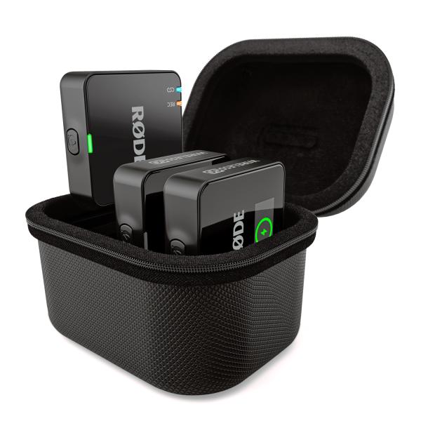 Rode Wireless GO Gen 3 GY mit Charge Case + 2x Lavalier GO und 2x WS05
