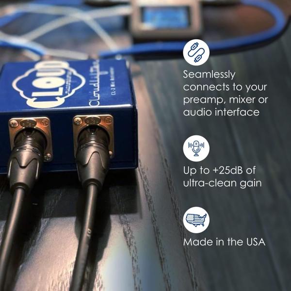 Cloud Microphones Pegelverstärker CL-2 Cloudlifter mit Kabel