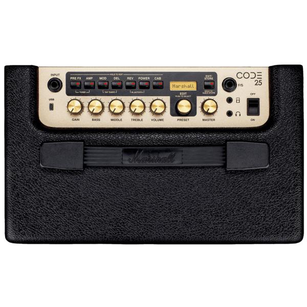 Marshall Code 25 Combo Gitarren-Verstärker mit Kabel