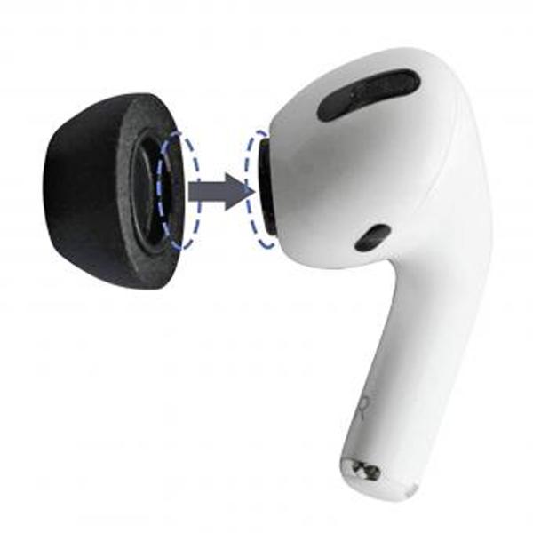 Comply 2.0 Ohrstöpsel für AirPods Pro 1 und 2 Größe M mit Schlüsselanhänger